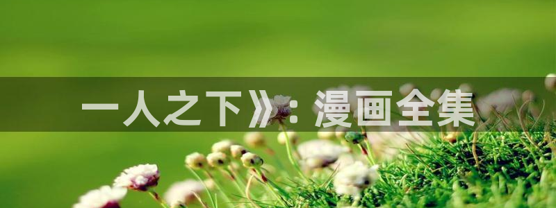 虫虫漫画免费漫画在线阅：一人之下》: 漫画全集